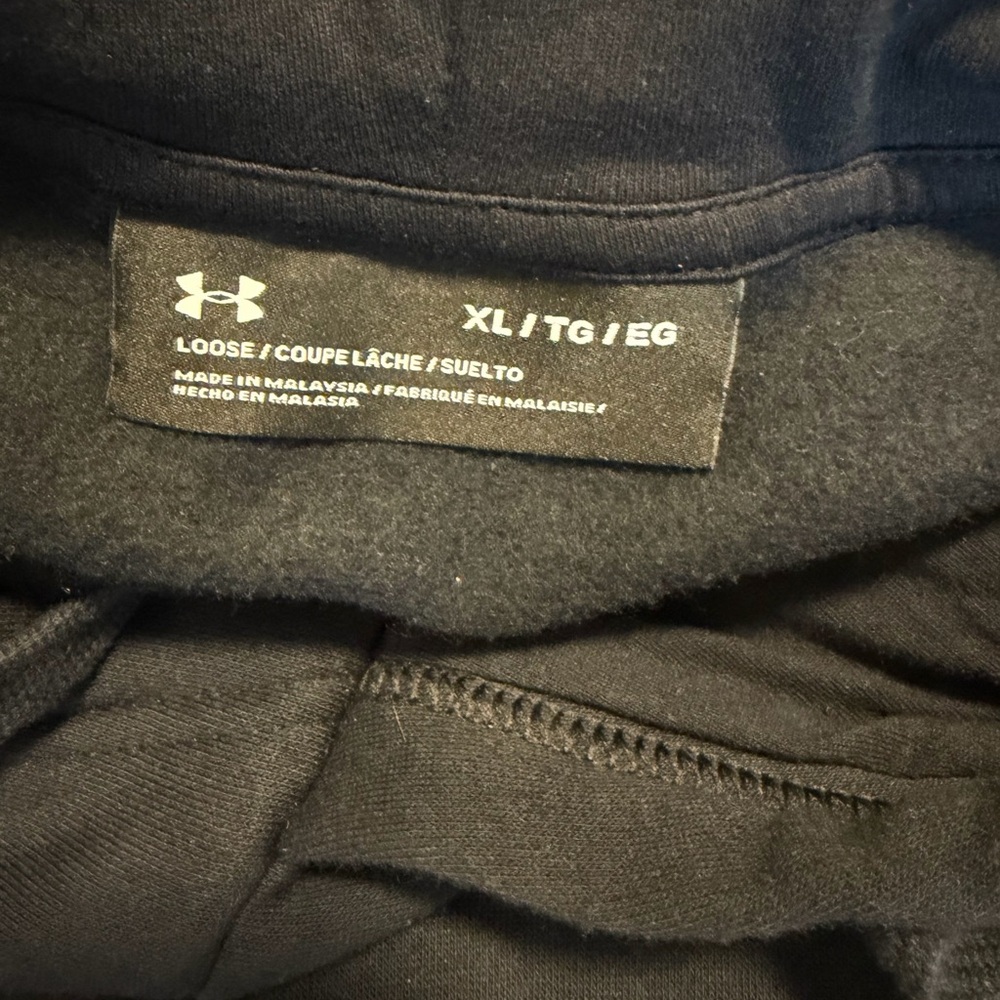 Under Armour Men's Black Hoodie - Picture 6 of 6
